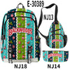 Printed Surrounding Men And Women Cool And Simple Backpack Set