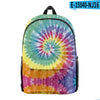 Personality Elements Tie-dye Peripheral Digital Color Backpack