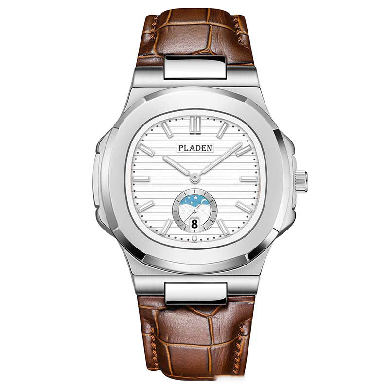 Stainless Steel Waterproof Luminous Men's Watch