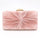 New Simple Pleated Soft Top Evening Bag With Chain Handle