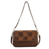 Fashion Autumn And Winter Matte Woven Messenger Texture Small Square Bag