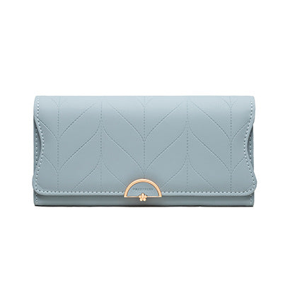 Women's Tri-Fold Large Capacity Clutch Wallet