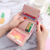 Three Fold Short Lady's Small Tassel Wallet Bag