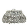European And American Shell Type Metal Diamond Women's Evening Bag