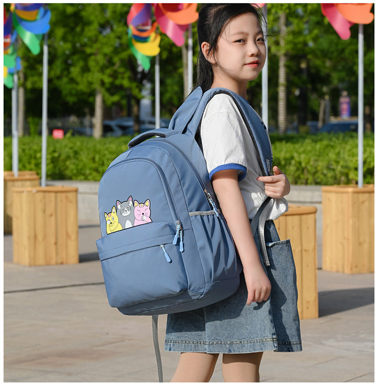 School Bag Primary School Student Girl Big Boy Girl Light Backpack Junior High School Backpack