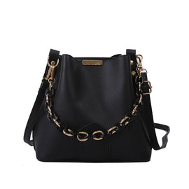 Simple And Versatile Chain Bag Shoulder Messenger Bag Fashion Bucket Bag