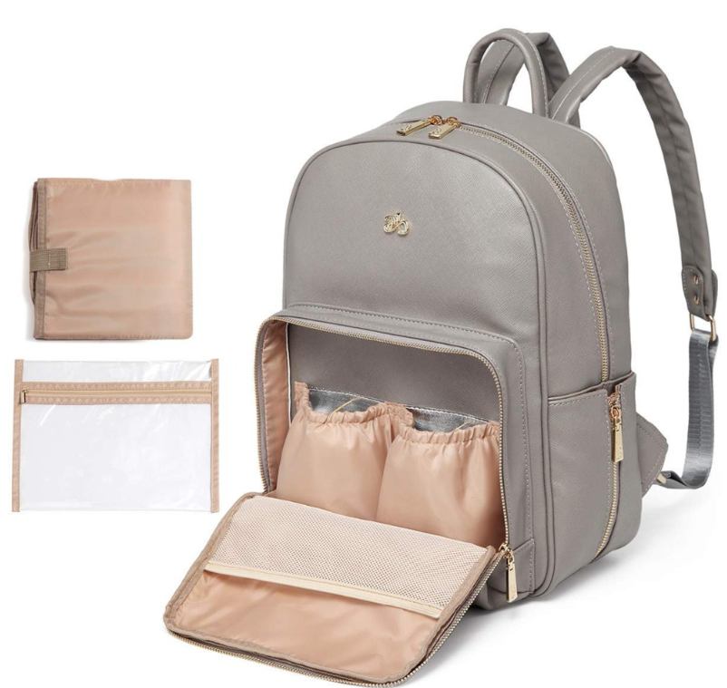 Pu Leather Diaper Bag