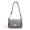 Crossbody Half Round Lock One Shoulder Flap Women's Bag