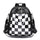 Soft Leather British Check Versatile Travel Backpack