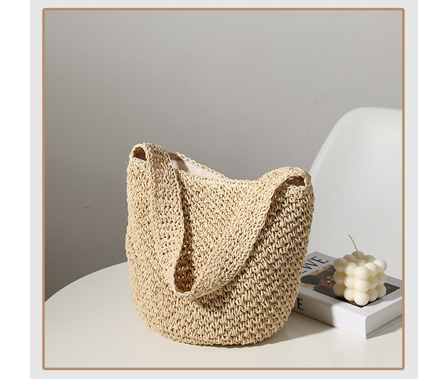 Holiday Women's Hand-woven Fashion Straw Bag