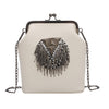 Chain Shell Crossbody Bag Harajuku Ethnic Style Metal Tassel