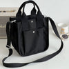 Canvas Crossbody Bag With Large Capacity