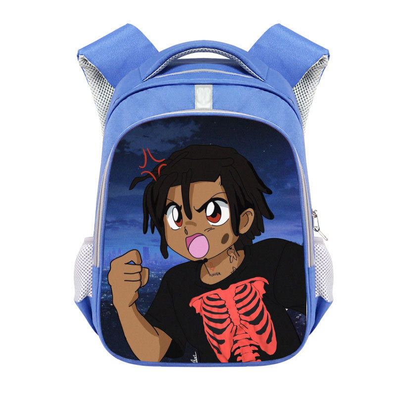 Polyester Children's Schoolbag New Style Backpack With Reflective Strips