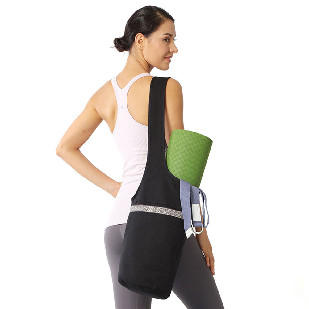 Big Pocket Yoga Bag Outdoor Sports Fitness Single Shoulder Messenger Multicolor Single Port