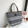 Ethnic Style Large Bag Fashion Simple Large Capacity Tote