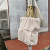 All-match Woolen Woven Single Shoulder Bag