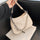 Women's Small Square Bag With Love Embroidery