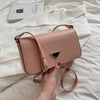 Fashion Pure Color Simple Net Red Style Small Square Bag