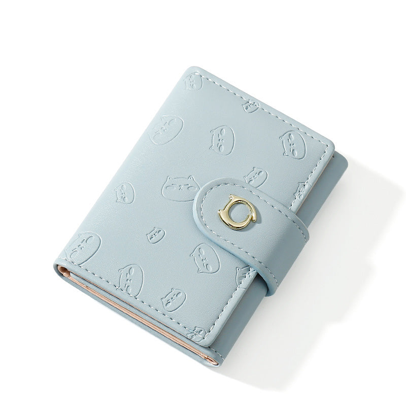 Small Design Folding Short Lady Purse