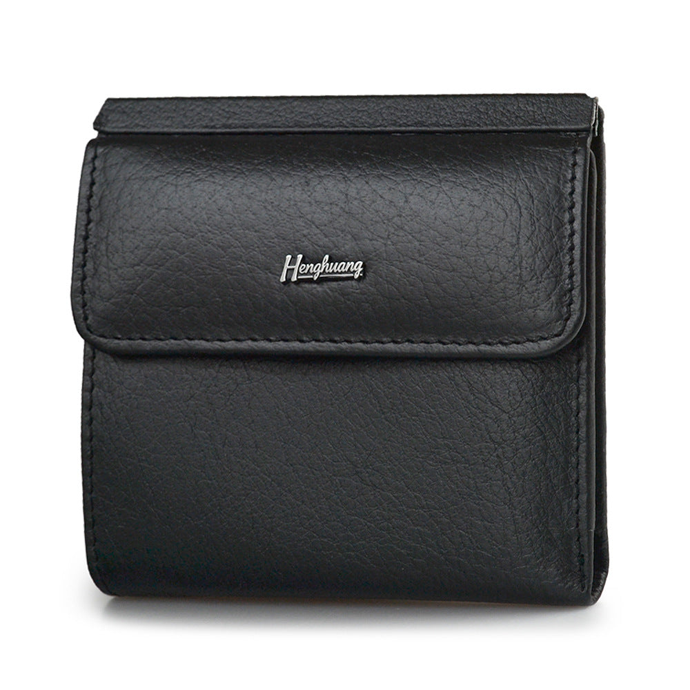 Short Mini Fashion Multi-Card Slot Fashion Leather Women's Wallet