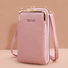 Women's Mobile Phone Bag Korean Style Fashion Lychee Pattern