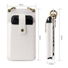 Multi-function Crossbody Bag For Mobile Phone Crocodile Pattern Wallet Card Holder