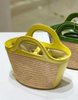 New Raffia Straw Cabbage Basket Niche Portable Fashion Mini Simple Casual Shoulder Messenger Bag