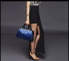 Fashion embossed mobile handbag