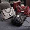 Lingge chain small square bag