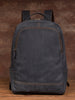 Leather men's backpack leather travel backpack