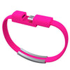 Bracelet data cable USB silicone charging short cable