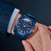 Simple Waterproof Calendar Silicone Band Men's Watch