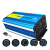 3000W6000W Dual Digital Display Car 12V24V To 220V With Remote Control High Power Pure Sine Wave Inverter