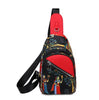 Ladies Canvas Printed Chest Bag