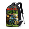 New Roblox Game 3-Piece Large Capacity Backpack