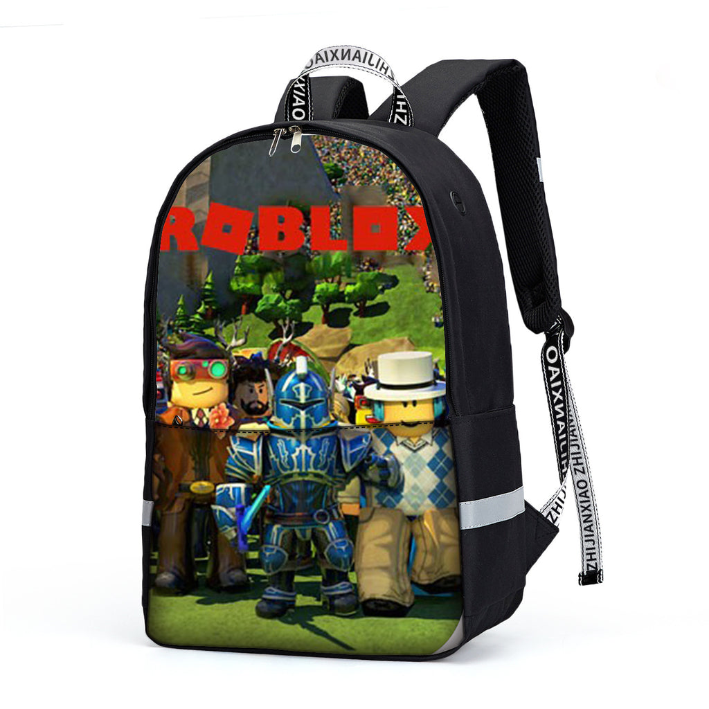 New Roblox Game 3-Piece Large Capacity Backpack