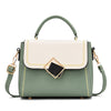 Color block small bag messenger bag