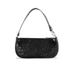 Patent leather shoulder bag