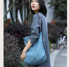 Canvas shoulder bag