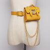 Vintage gold buckle lock buckle small bag