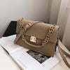 Small square bag chic fashion simple and versatile one-shoulder messenger female bag