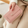 Anti-Demagnetization Double Zipper Ultra-Thin Wallet