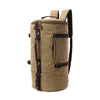 Large capacity canvas drum bag