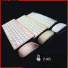 Direct 2.4G wireless keyboard and mouse set mute