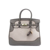 Locked vintage platinum bag