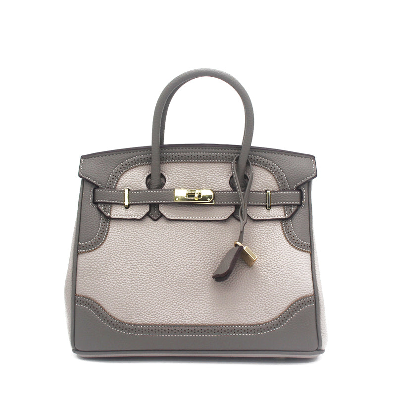 Locked vintage platinum bag