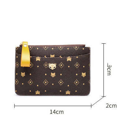 Fashionable Compact And Thin Ladies Wallet