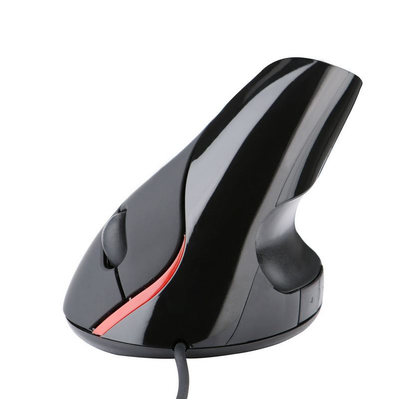 Wireless vertical vertical rechargeable battery mouse ergonomic grip mouse