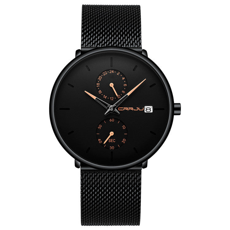 New Men's Starry Sky Fashion Simple Business Watch