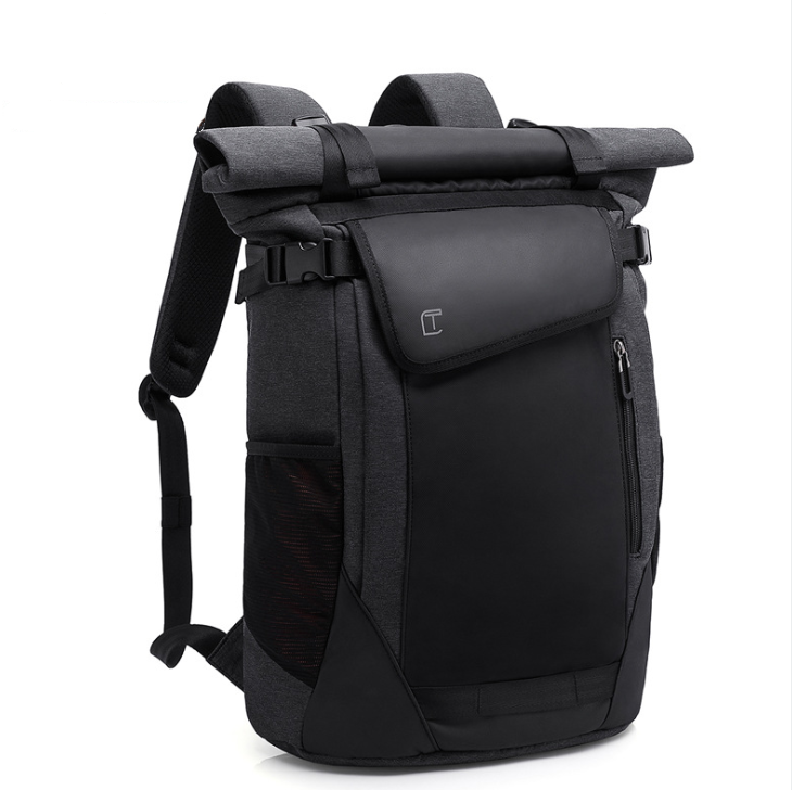 Korean version of the casual USB men's backpack shoulder bag men's breathable wear business computer bag travel bag